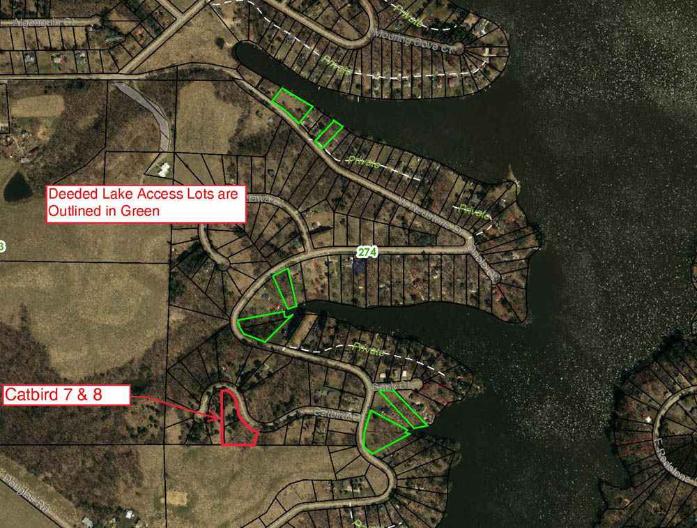 Catbird 7 and 8 Lake Redstone Wisconsin Lake Lots For Sale